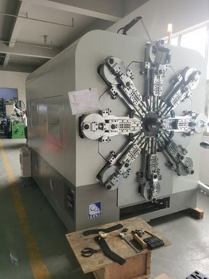 12 محور بدون عجلات CNC ربيع صنع آلة سلك تشكيل الملفات السريعة السرعة العالية