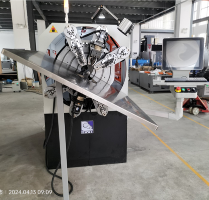 0.3 - 2.5mm سلك تشكيل متعددة الوظائف CNC ربيع صنع آلة مع محرك سيرفو