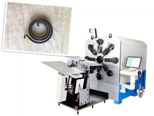 80m في الدقيقة آلة صنع الربيع CNC سلك ينحني ونظم ستة عشر محور