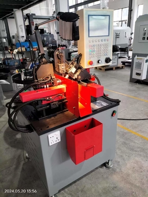 M4-M10 6 محور عالية الدقة CNC Helicoil ربيع صنع آلة لإدراج سلك الخيط