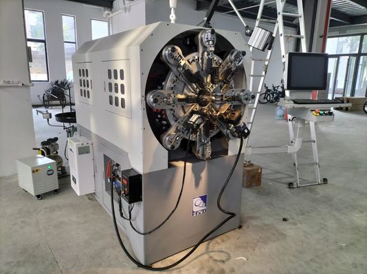 0.3-2.5mm عالية الكفاءة CNC آلة الربيع الكمبيوتر متعددة الوظائف Coiler