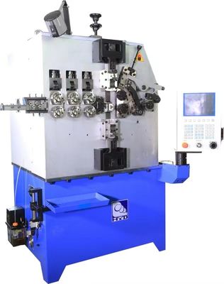 1.0-4.0ملم آلة CNC للفلفة الربيعية ، آلة صنع الربيع الضغط