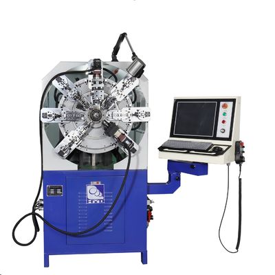 ماكينة تصنيع الزنبرك CNC المتينة بقطر 0.3 - 2.5 مم
