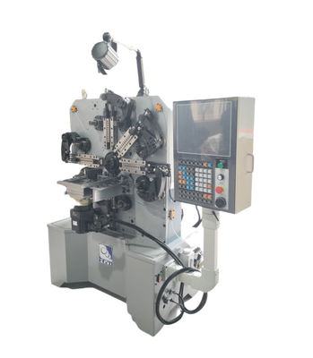 آلة تصنيع الزنبرك CNC ذات الكاميرا 1.0-4.0 مم مع محرك سيرفو سانيو