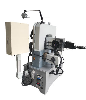 آلة صنع الربيع الكام CNC 1.0-4.0mm آلة التلف الربيع مع محرك سانيو سيرفو