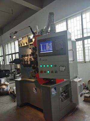 آلة صنع الربيع الملفوفة CNC 3.0-8.0mm 6 محور