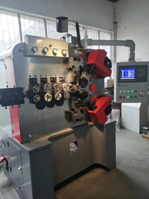 آلة صنع الربيع الملفوفة CNC 3.0-8.0mm 6 محور