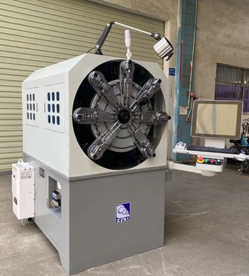 0.3-2.5mm عالية الكفاءة CNC آلة الربيع متعددة الوظائف إخراج الكمبيوتر