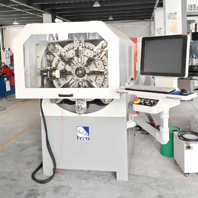 0.3-2.5mm عالية الكفاءة آلة الربيع باستخدام الحاسب الآلي متعددة الوظائف Coilers الكمبيوتر