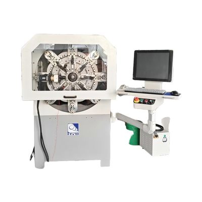 0.3-2.5mm عالية الكفاءة آلة الربيع باستخدام الحاسب الآلي متعددة الوظائف Coilers الكمبيوتر