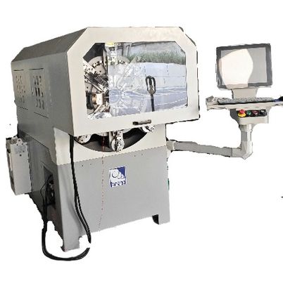 0.3-2.5mm عالية الكفاءة آلة الربيع باستخدام الحاسب الآلي متعددة الوظائف Coilers الكمبيوتر