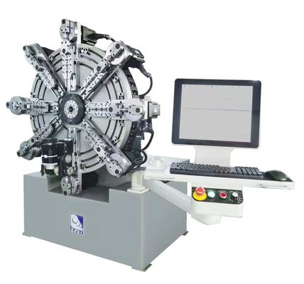 1.0-4.0mm معدات آلة تصنيع الربيع CNC متعددة الوظائف عالية الدقة