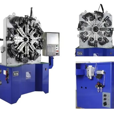 5.5KW 4 محور CNC الربيع السابق التوتر التواء الربيع صنع أنظمة سريعة