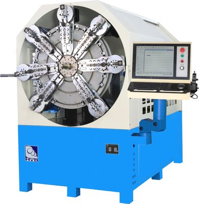 العديد من المحاور آلة تشكيل الربيع الكمبيوتر عالية الناتج خط آلة الربيع CNC