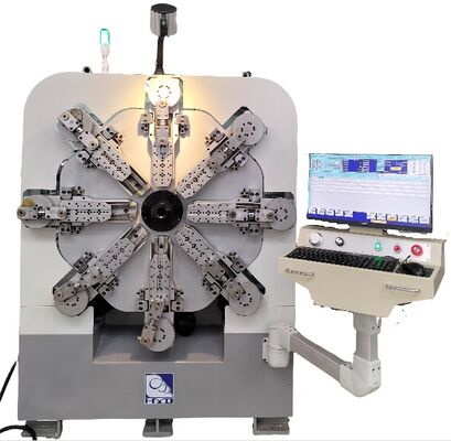 HYD 2.0-6.0mm CNC الآلي الصانع الربيعي بدون عجلة مع عنصر المحرك الأساسي للمعادن والمعادن