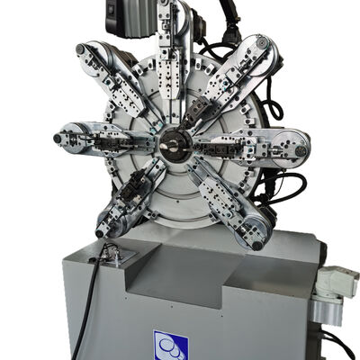 آلة لف زنبرك أوتوماتيكية دقيقة بدون علبة متعددة الوظائف لتصنيع وتشكيل مكونات قلب المحرك بقطر 0.3-2.5 مم