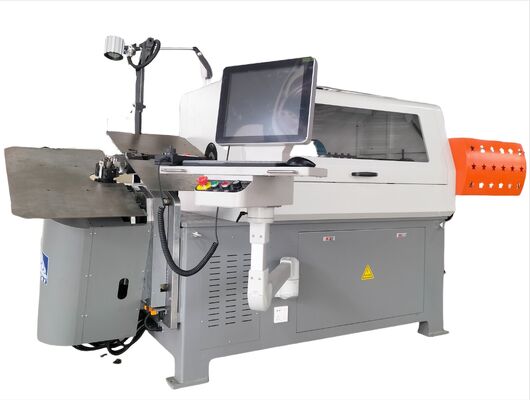 آلة ثني الأسلاك ثلاثية الأبعاد عالية الدقة بـ 8 محاور 2.0-8.0 مم آلية سلك دوارة لصناعة السيارات، المعادن، المحركات