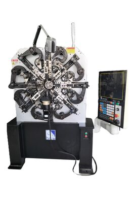 كام 4.0 مم CNC معدات صنع الزنبرك Sanyo Motor CE ISO9001 الأنظمة الزرقاء