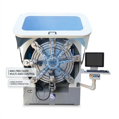 العديد من المحاور آلة تشكيل الربيع الكمبيوتر عالية الناتج خط آلة الربيع CNC