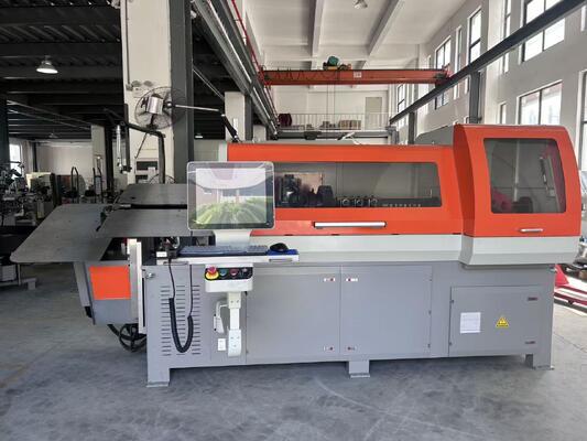 CNC Computer Spring Steel 2 - 8mm 3D CNC Wire Bender Stable Forming With CNC System