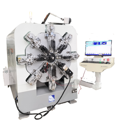 آلة صنع الربيع CNC بدون عجلة 1.0-4.0mm 12 محور أنظمة تشكيل الأسلاك