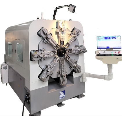 آلة صنع الربيع CNC بدون عجلة 1.0-4.0mm 12 محور أنظمة تشكيل الأسلاك