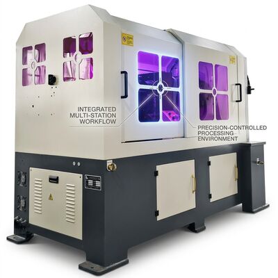 آلة الربيع CNC الدوارة بخمسة محاور 1.0 - 4.0 مم نظام المحرك الياباني