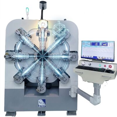 آلة تصنيع الزنبرك CNC ذات الدقة العالية، أنظمة محرك سيرفو أحادية المحور