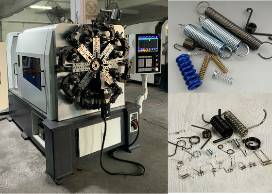 ISO9001 5 محور 4.0mm سلك ربيع صنع آلة 17.5KW CNC ربيع سابق