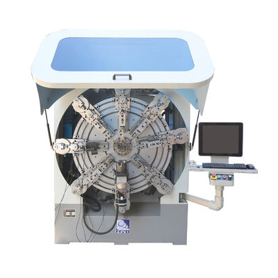 360 درجة بدون عجلة الدورانية 4mm سلك CNC آلة الربيع تشكيل لفائف سريعة