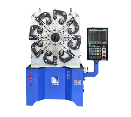 آلة تشكيل الأسلاك الزنبركية CNC بثلاثة محاور مع تصميم رابط الروك