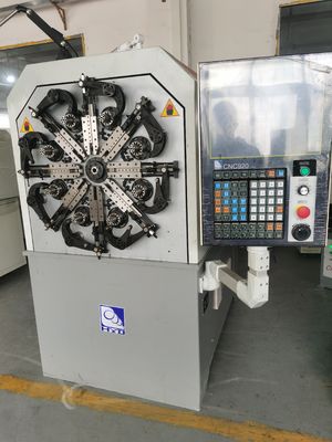 آلة تشكيل الربيع الدوارة للأسلاك الكامية 4 ملم مع آلة الربيع CNC