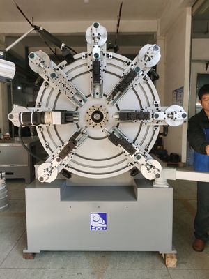أنظمة تشكيل اللف لآلة تصنيع الزنبرك ذات التحكم CNC مقاس 4.0 مم