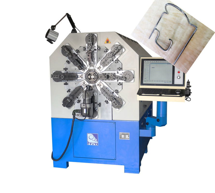 380V 50HZ 27KW Camless CNC Spring Machine لأنظمة الصلب الكربوني 1 - 4 مم
