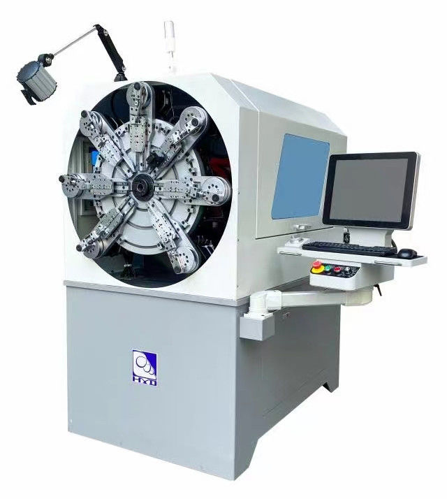 0.3-2.5mm عالية الكفاءة آلة الربيع باستخدام الحاسب الآلي متعددة الوظائف Coiler الكمبيوتر