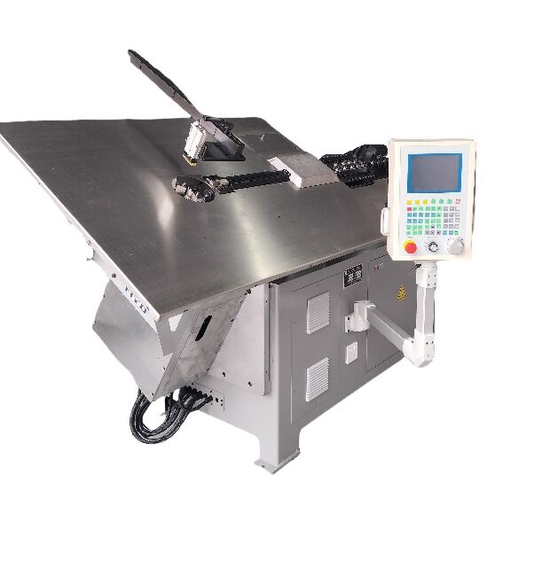 عالية الدقة 2.5-10.0MM آلة ثنائي الأبعاد التلقائية لثني الأسلاك 4-5 محور رأس دوار مع محرك لصناعة السيارات