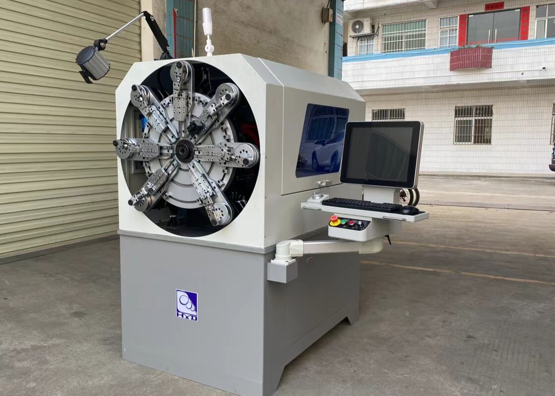 0.3-2.5mm عالية الكفاءة CNC آلة الربيع متعددة الوظائف إخراج الكمبيوتر