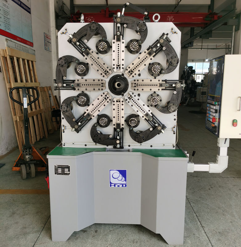 آلة تشكيل الزنبرك باستخدام الحاسب الآلي 5.5KW اختيارية وأنظمة فك اللفافة 200 كجم