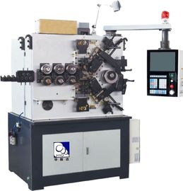 ستة محاور الربيع اللف آلة سلك Dimater 6.0mm الربيع Coiler المعدات